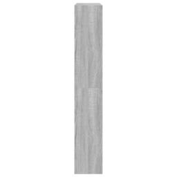 Berkfield Home Shoe Cabinet Grey Sonoma 80x21x125.5 cm Engineered Wood - thumbnail 6