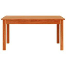 Berkfield Home Coffee Table Wax Brown 80x50x40 cm Solid Wood Pine - Size: 80 x 50 x 40 cm - thumbnail 5