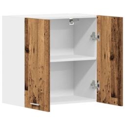 Berkfield Home Kitchen Wall Cabinet¬†Old Wood¬†60x31x60 cm Engineered Wood in Brown - Size: 60 x 31 x 60 cm - thumbnail 3