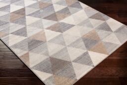 Livabliss Roma-Geometric Grey Brown White Living Dining Bedroom Rug in Mid Grey - Size: 200 cm x 275 cm - thumbnail 6
