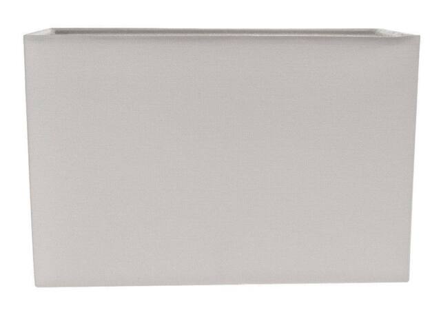 Happy Homewares Contemporary & Stylish Linen Fabric Lamp Shade in Grey - Size: 12 inches - image 1