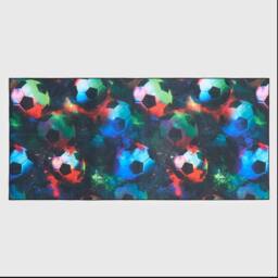 OHS Neon Football Beach Towel Bath Travel Quick Dry Microfibre Absorbent - thumbnail 4