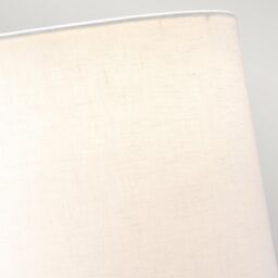 Netlighting Maryland 1 Light Table Lamp Ceramic E27 in White - thumbnail 5