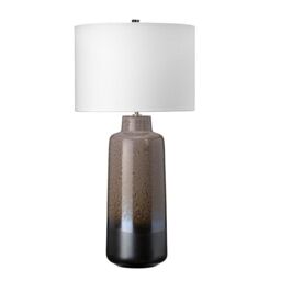 Netlighting Maryland 1 Light Table Lamp Ceramic E27 in White - thumbnail 2