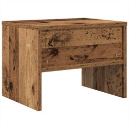 Berkfield Home Bedside Cabinet 2 pcs Old wood 40 x 30 x 30 cm Engineered wood in Brown - thumbnail 8