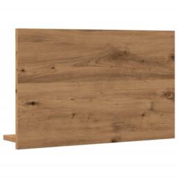 Berkfield Home Bathroom Mirror Cabinet Artisan Oak 60x11x37 cm Engineered Wood in Brown - Size: 60 x 11 x 37 cm - thumbnail 6