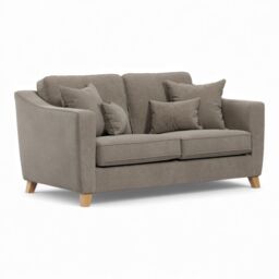The Great Sofa Company Jackson 2 Seater Chenille Sofa in Light Brown - thumbnail 2