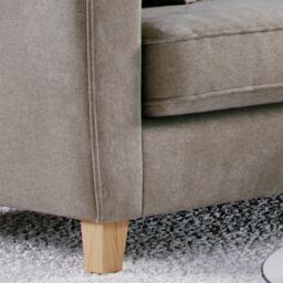 The Great Sofa Company Jackson 2 Seater Chenille Sofa in Light Brown - thumbnail 5