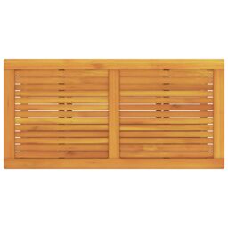 Berkfield Home Coffee Table 70x40x45 cm Solid Acacia Wood in Brown - Size: 70 x 40 x 45 cm - thumbnail 7