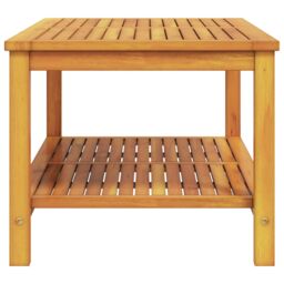 Berkfield Home Coffee Table 70x40x45 cm Solid Acacia Wood in Brown - Size: 70 x 40 x 45 cm - thumbnail 5