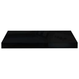 Berkfield Home Floating Wall Shelves 4 pcs High Gloss Black 50x23x3.8 cm MDF - thumbnail 5