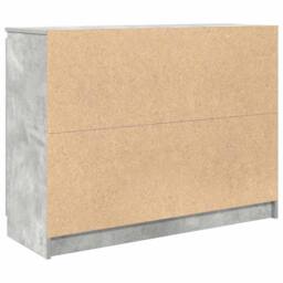 Berkfield Home Sideboard with Drawers Concrete Grey 100.5x35x76 cm Engineered Wood - thumbnail 8
