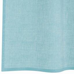 Berkfield Home Voile Curtains with Loops 2 pcs Turquoise 140x260 cm - thumbnail 6