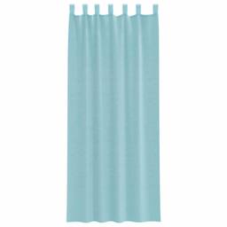 Berkfield Home Voile Curtains with Loops 2 pcs Turquoise 140x260 cm - thumbnail 4