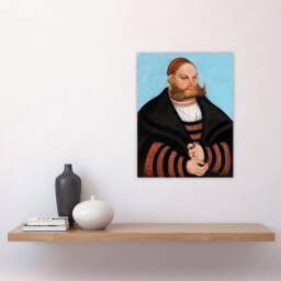 "Artery8 Lucas Cranach Portrait of Lukas Spielhausen Wall Art Print - Size: W12"" x H16""" - thumbnail 4