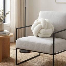 Garden Greatness Boucle Knott Fleece Cushion - thumbnail 1