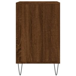 Berkfield Home Shoe Cabinet Brown Oak 102x36x60 cm Engineered Wood - Size: 102 x 36 x 60 cm - thumbnail 5