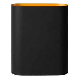 Lucide 'OVALIS' Stylish Dimmable Mountable Indoor Up Down Wall Light 2xE14 in Metallics - thumbnail 5