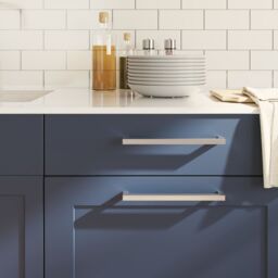 Berkfield Home Cabinet Handles 5 pcs Silver 224 mm Stainless Steel