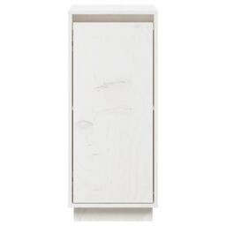 Berkfield Home Sideboard White 31.5x34x75 cm Solid Wood Pine - thumbnail 5