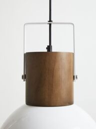 Orsina Hanging White Pendant Light, Versatile Pendant Ceiling Light, Easy Installation Down Light with Sleek Rod - thumbnail 3
