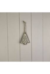 KDMD Soft Beige Mottle Ceramic Hanging Tree Decoration - thumbnail 2