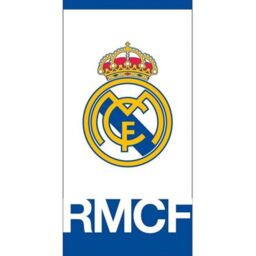Real Madrid CF Beach Towel in White
