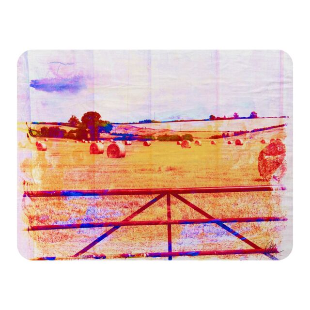 Benjamin Tate Design Hay Bale Vibe Blanket in Natural - Size: 120 cm x 150 cm - image 1