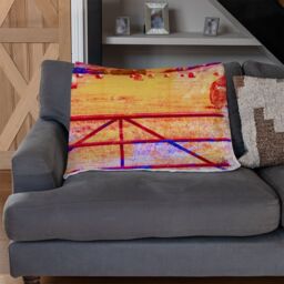 Benjamin Tate Design Hay Bale Vibe Blanket in Natural - Size: 120 cm x 150 cm - thumbnail 2