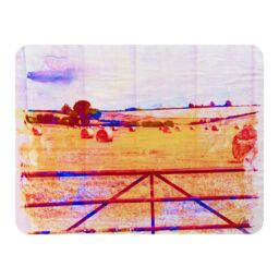 Benjamin Tate Design Hay Bale Vibe Blanket in Natural - Size: 120 cm x 150 cm - thumbnail 1