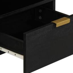 Berkfield Home Coffee Table Black 80x54x40 cm Engineered Wood - Size: 80 x 54 x 40 cm - thumbnail 7