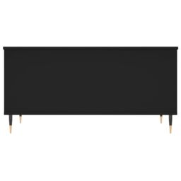 Berkfield Home Coffee Table Black 90x44.5x45 cm Engineered Wood - thumbnail 6