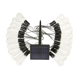 mysmartbuy Set of 20 Solar Powered LED Deco Bulb Garden String Lights - 10m in Clear - thumbnail 3