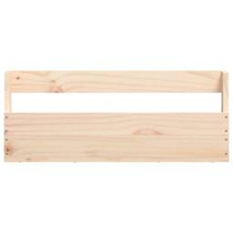 Berkfield Home Wall-mounted Shoe Racks 2 pcs 59x9x23 cm Solid Wood Pine in Brown - Size: 59 x 9 x 23 cm - thumbnail 5