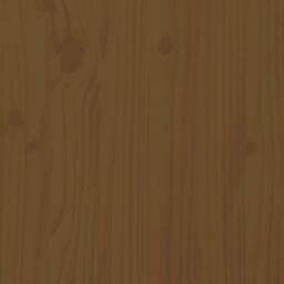 Berkfield Home Headboard Honey Brown 81x4x100 cm Solid Wood Pine - Size: 81 x 4 x 100 cm - thumbnail 5
