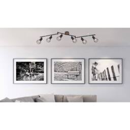 Netlighting Xara I Ceiling Spotlight Bar Black 6x E14 - thumbnail 5