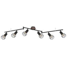 Netlighting Xara I Ceiling Spotlight Bar Black 6x E14 - thumbnail 2