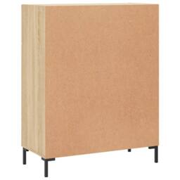 Berkfield Home Sideboard Sonoma Oak 69.5x34x90 cm Engineered Wood in Light Tan - thumbnail 8