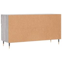 Berkfield Home Shoe Bench Grey Sonoma 102x35x55 cm Engineered Wood - Size: 102 x 35 x 55 cm - thumbnail 8
