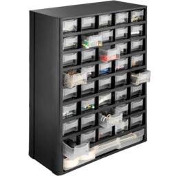 tectake Storage Bins - Black/White - thumbnail 2