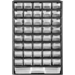 tectake Storage Bins - Black/White - thumbnail 3