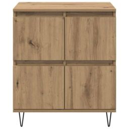 Berkfield Home Sideboard with Storage with Door Brown 60 x 35 x 70 cm Engineered wood - thumbnail 6