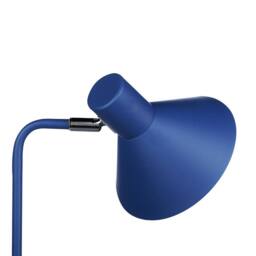 Wyld and Coco Floor Lamp Blue Metal 154 cm Adjustable Cone Shade - thumbnail 7