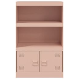 Berkfield Home Sideboard Pink 67x39x107 cm Steel - Size: 67 x 39 x 107 cm - thumbnail 6