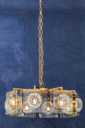 Orsina Kensington Townhouse 8 Bulb Pendant Light in Brown - thumbnail 3