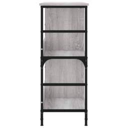 Berkfield Home Decorative Bookshelf Grey Sonoma 78.5x33x82 cm Engineered Wood - thumbnail 5