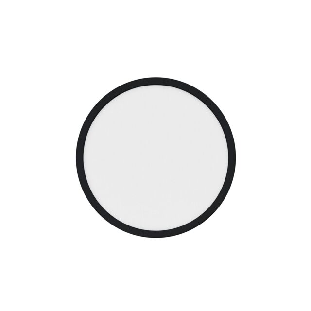 Nordlux Oja Ceiling Light Black Plastic Hallway LED 2700k Mains 29cm - image 1