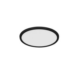 Nordlux Oja Ceiling Light Black Plastic Hallway LED 2700k Mains 29cm - thumbnail 2