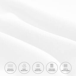 Pamposh Double Brushed Microfibre Pillowcases 2 Pack in Black - Size: Standard Pillow Case - thumbnail 5