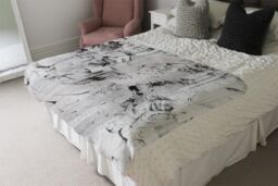 Benjamin Tate Design Watch Out Battle Of Britain Blanket in Natural - Size: 120 cm x 150 cm - thumbnail 3